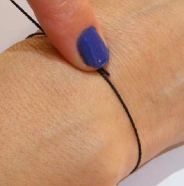 Measuring wrist using wire