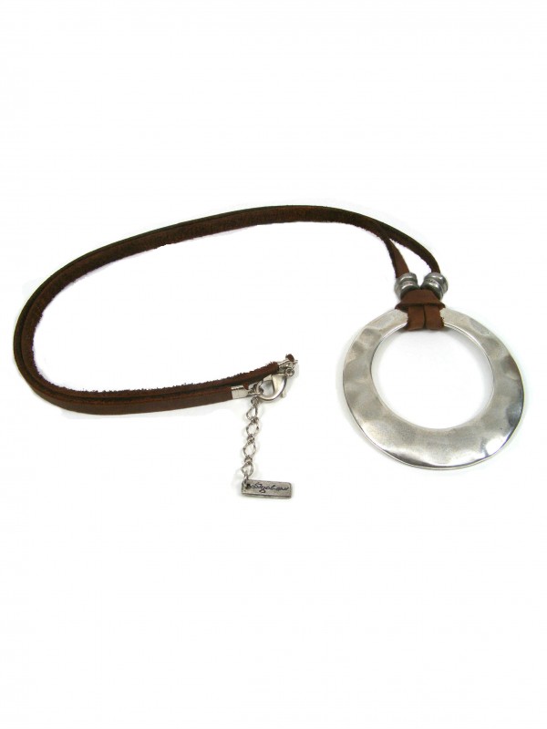 Silvered ring sigal levi necklace