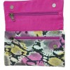 colorful leather women wallets