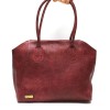 Maroon Leather Handbag
